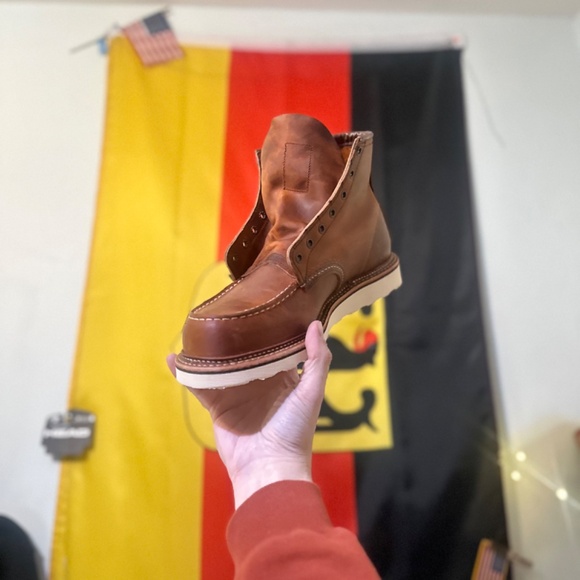 Copper rough&tough 1907 Moctoe boots. New with box red wing - Picture 13 of 13